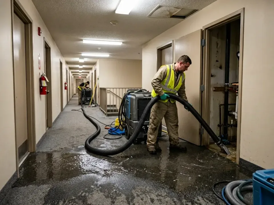 multi-unit-apartment-hallway-f-005 — frequently asked questions, Emergency Burst Pipe Water Extraction & Removal in Swansbor…